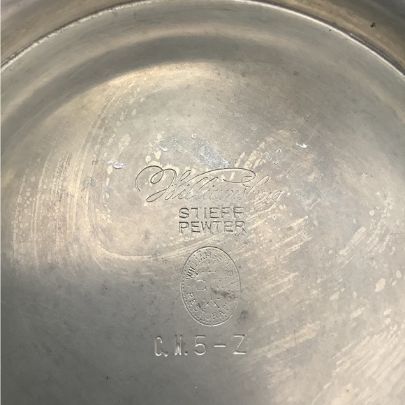 Vintage Stieff Pewter Bowl 1958 Golf Trophy - Picture 7 of 11